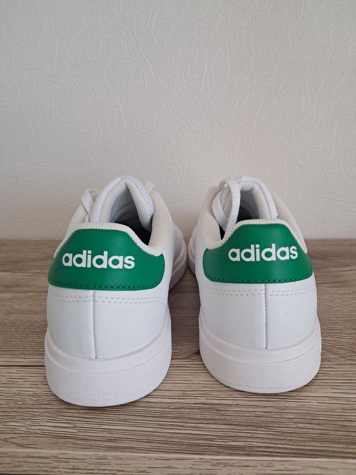 Adidas advantage blanc/vert - photo numéro 3