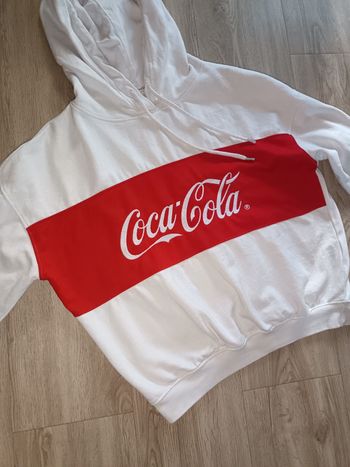 Sweat capuche coca cola Jennyfer