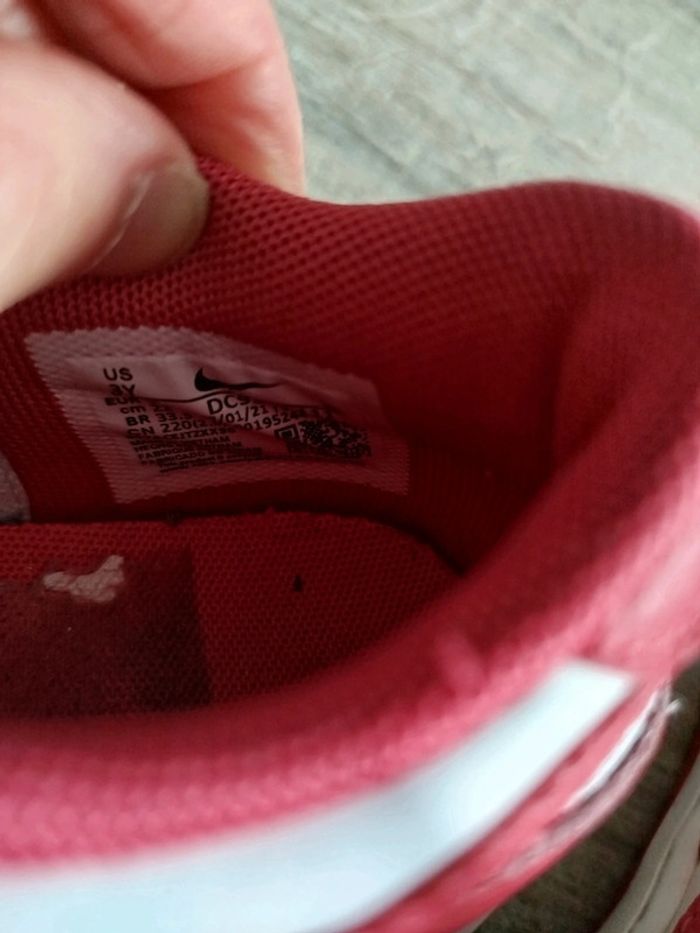 Nike dunk rose pointure 33.5 - photo numéro 6