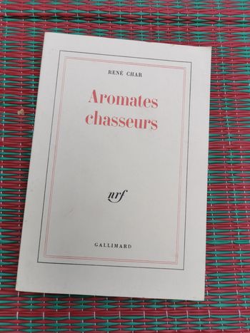 Aromates Chasseurs, livre de René Char
