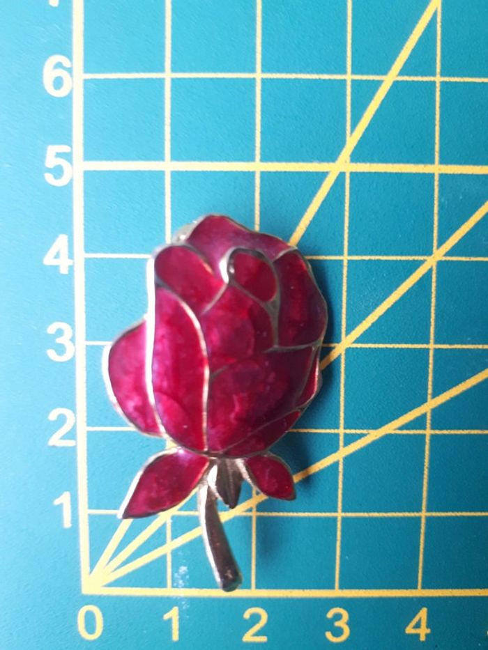 Très belle broche rose 🌹 - photo numéro 3