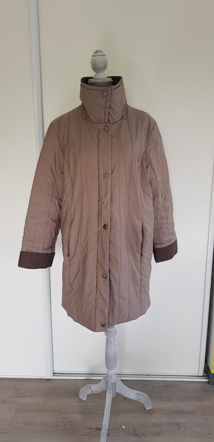 Manteau long matelassé - photo numéro 2