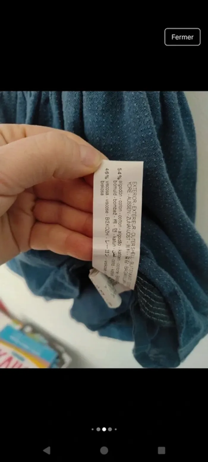 Robe en coton et viscose - photo numéro 4