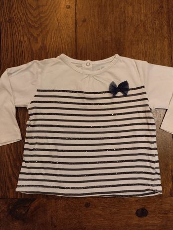 Marinière fillette 💙