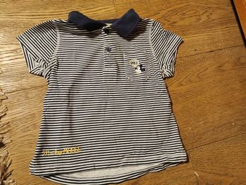 Polo rayé Disney 18 mois