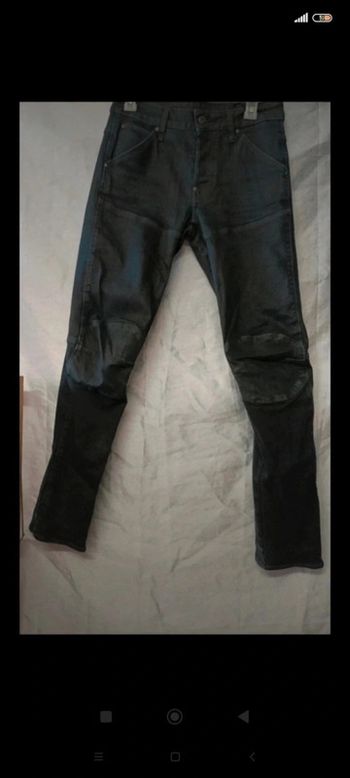 Pantalon G Star renforcé aux genoux, idéal moto