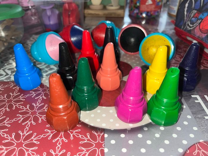 Crayons de cire à doigts - photo numéro 2