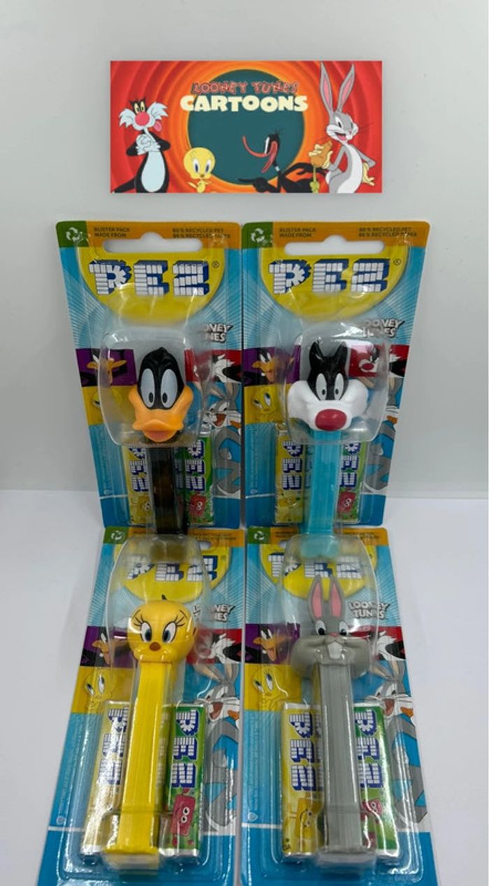 Looney Tunes Full Pack " 4 Figurines" ( neuf sous Blister) - photo numéro 2