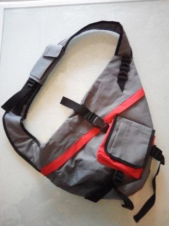 Sac à dos gris mixte