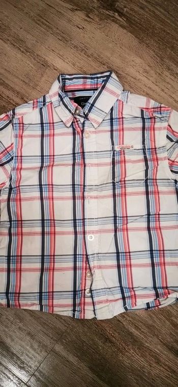 Chemise 3 ans