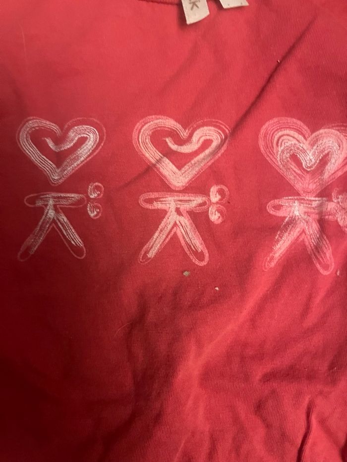 T shirt rouge - photo numéro 3