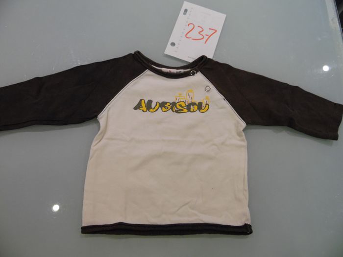 t-shirt 6 mois manche longue aubisou