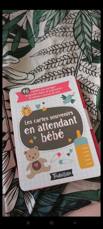 Cartes étape bébé