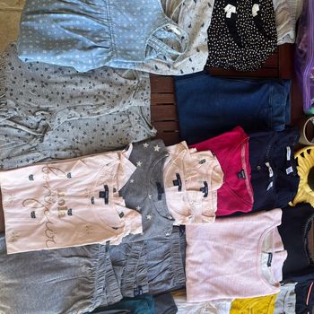 Lot vêtement fille 12 ans (34 pièces)