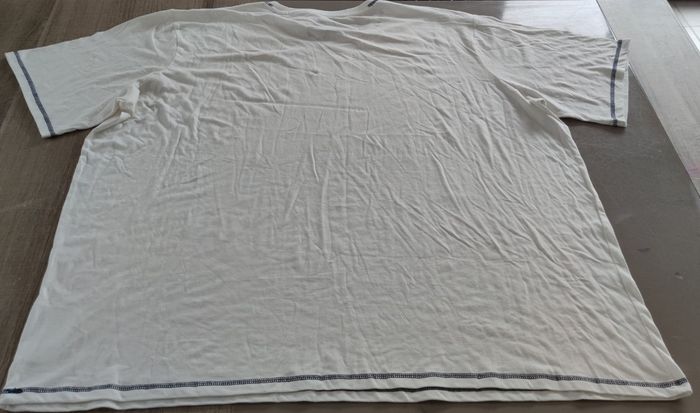 T-shirt manches courtes marque U collection taille XXXXXXL/6XL couleur blanc à motif pour homme - photo numéro 7
