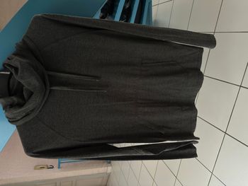 Pull gris col tube manches longues homme Célio Taille 36 en très bon état
