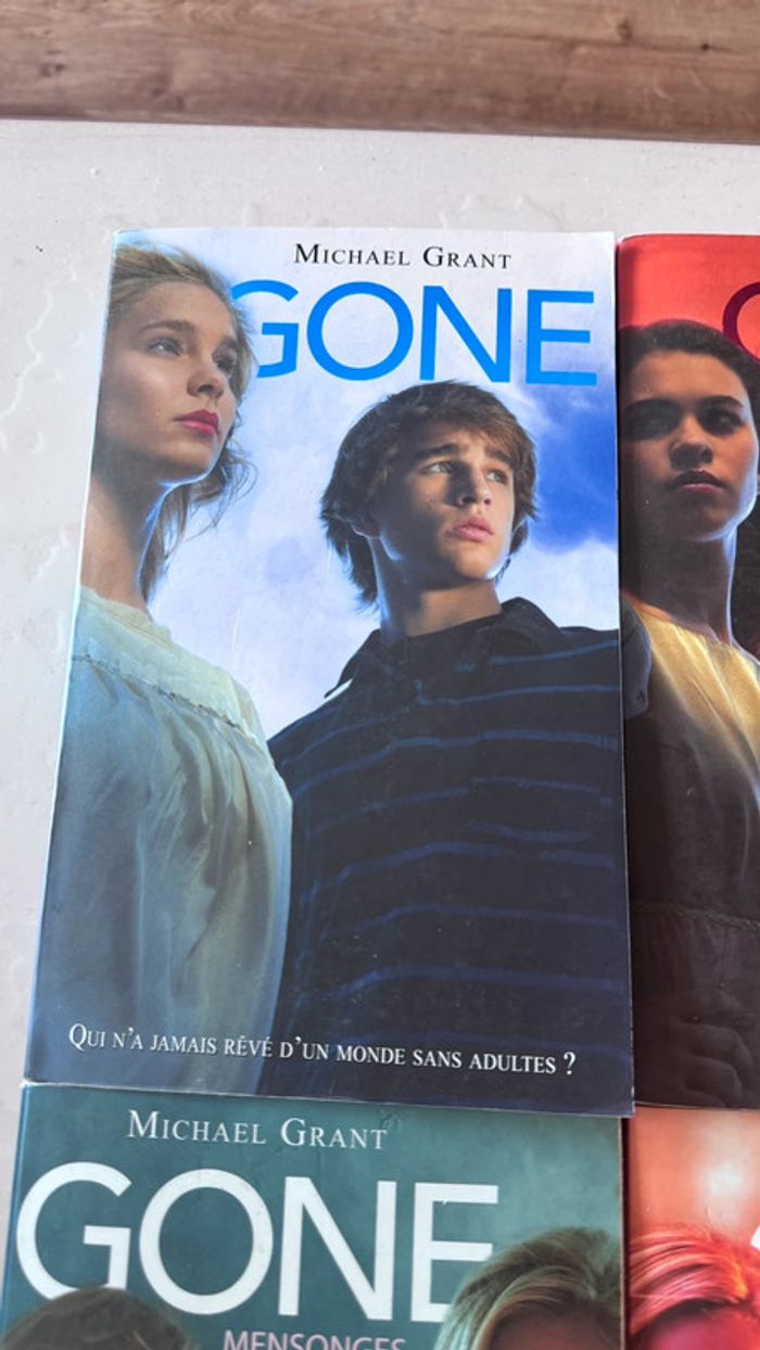 Lot de 4 livres GONE de Michael Grant – Tomes 1 à 4 – Bon état ! - photo numéro 6