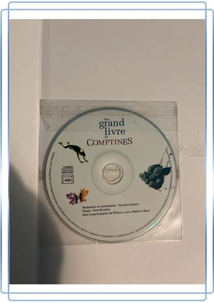 Livre mon grand livres de comptines avec CD - photo numéro 8