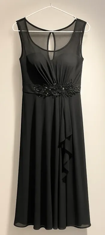 Robe longue noire de soirée Omonsim – Taille S/M – Neuve