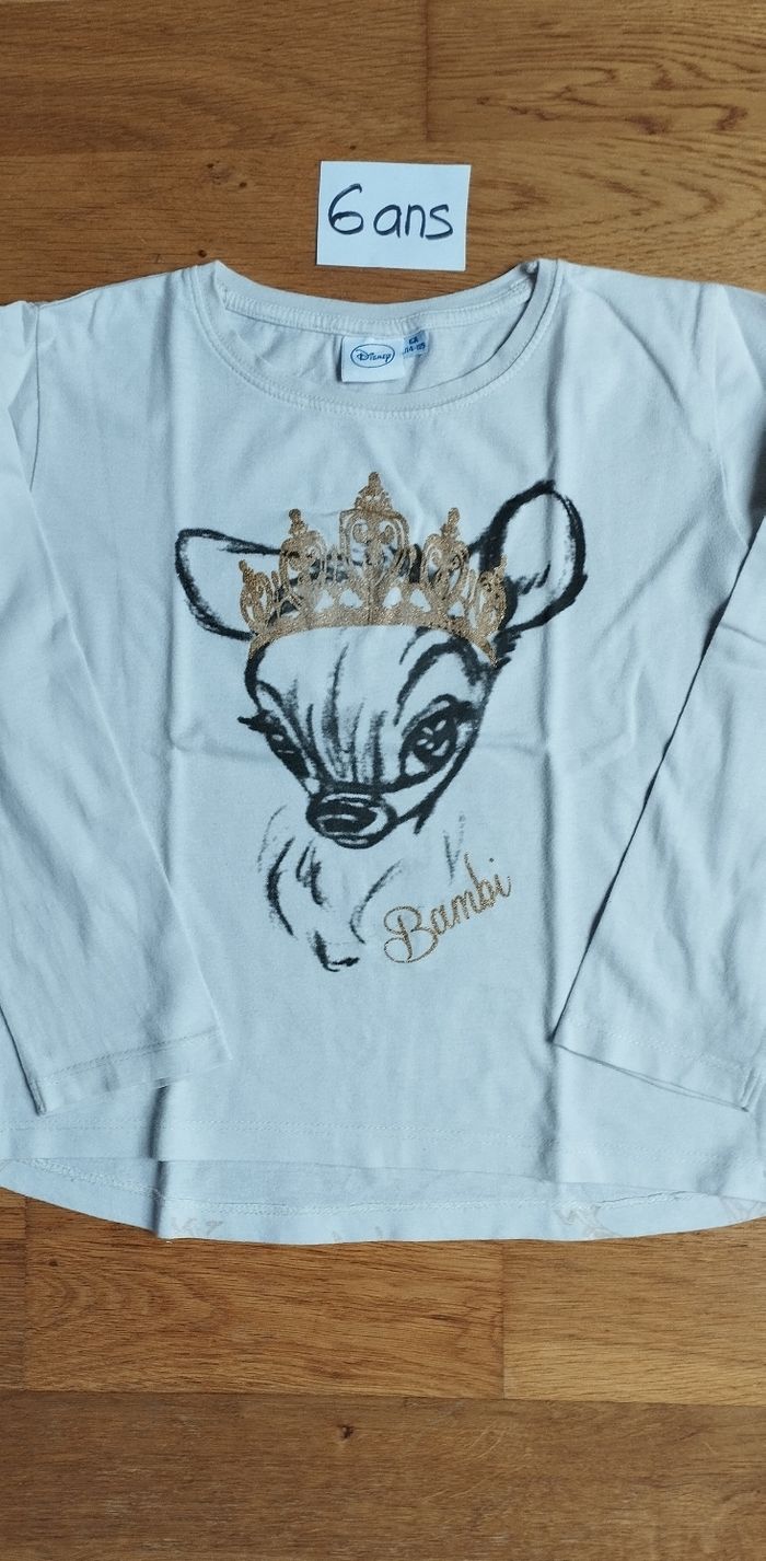 T-shirt fille 6 ans - photo numéro 3
