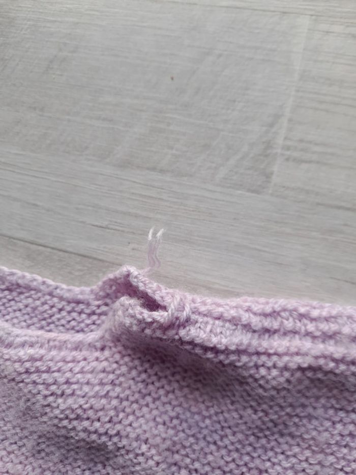 Gilet tricoté 12 mois - photo numéro 3