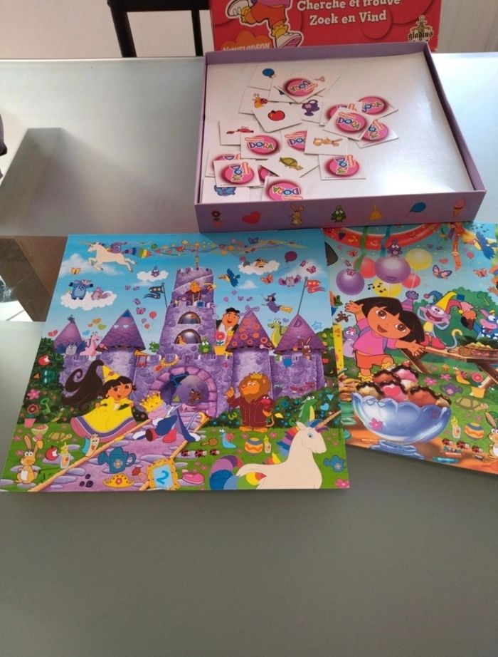 Jeu de société DORA Cherche et trouve Tbe Complet - photo numéro 2