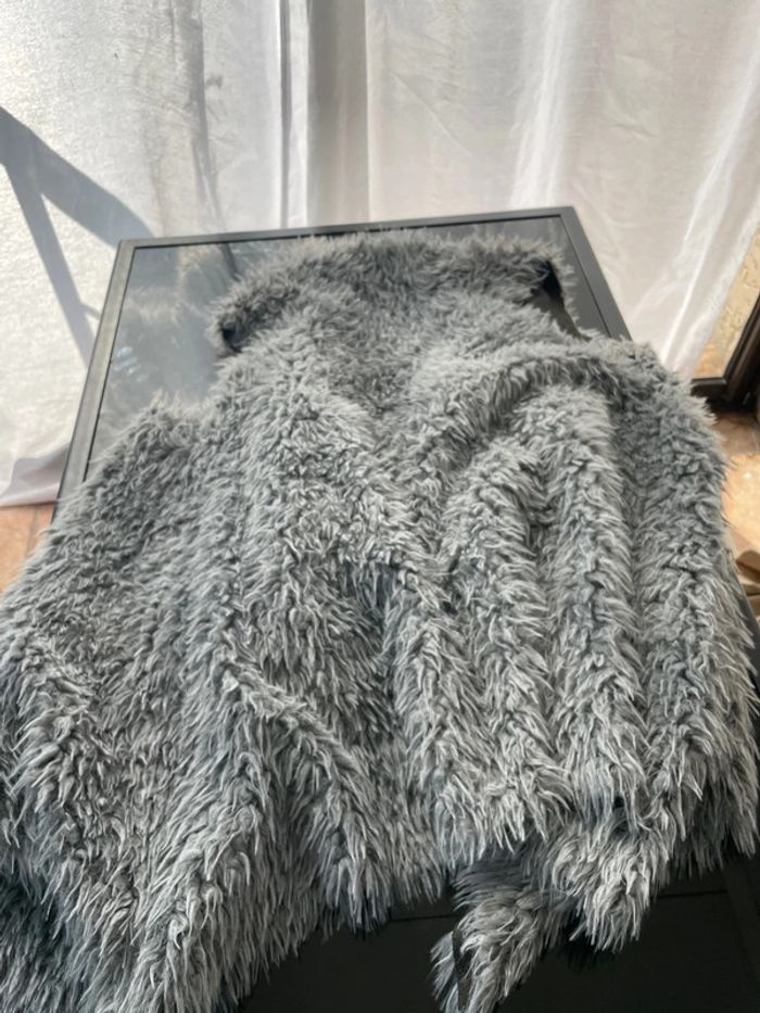 Gilet sans manches fausse fourrure, taille 38 - photo numéro 9