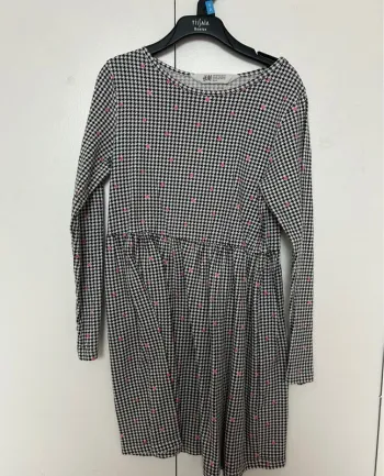 Robe à carreau fille taille 6-8 ans h&m