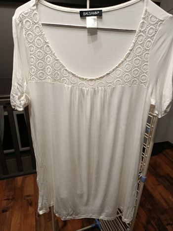 Tunique femme taille 38/40 Blanche