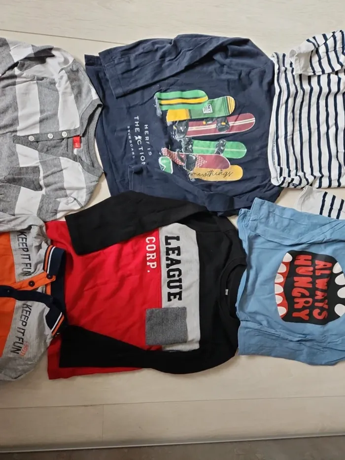 T-shirts manches longues 6ans - photo numéro 4