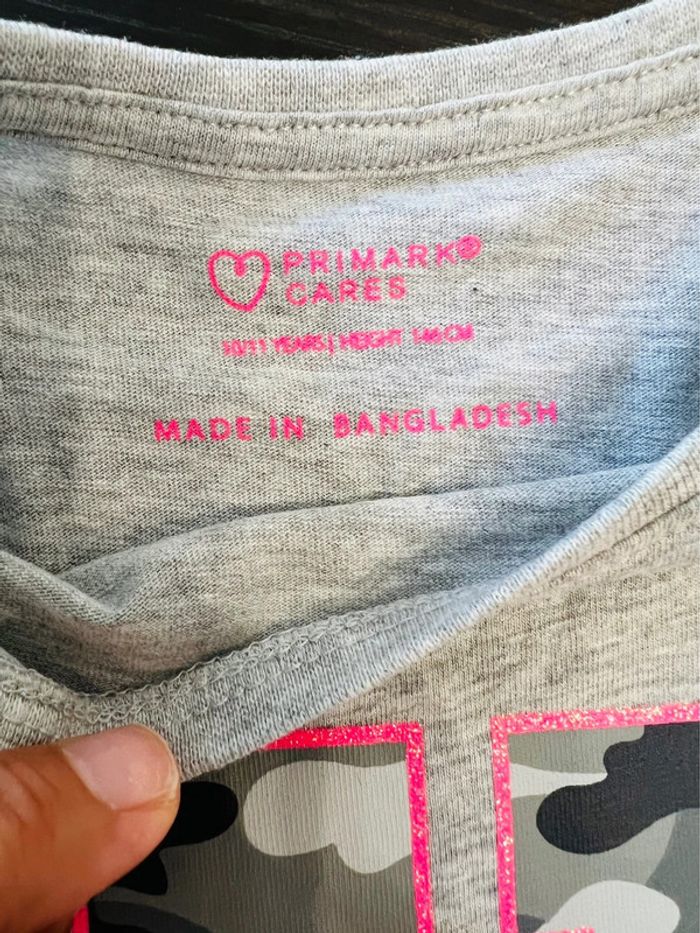 Tee shirt manche longue - 10 ans - photo numéro 3