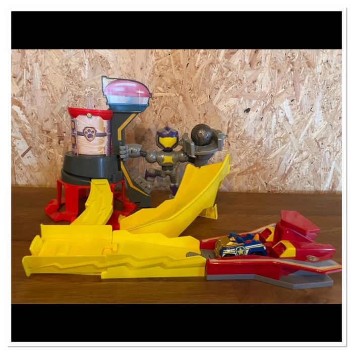 Playset Meteor Track Set Mighty Pups Charged Up Pat'Patrouille avec Chase True métal et sa boule - photo numéro 7