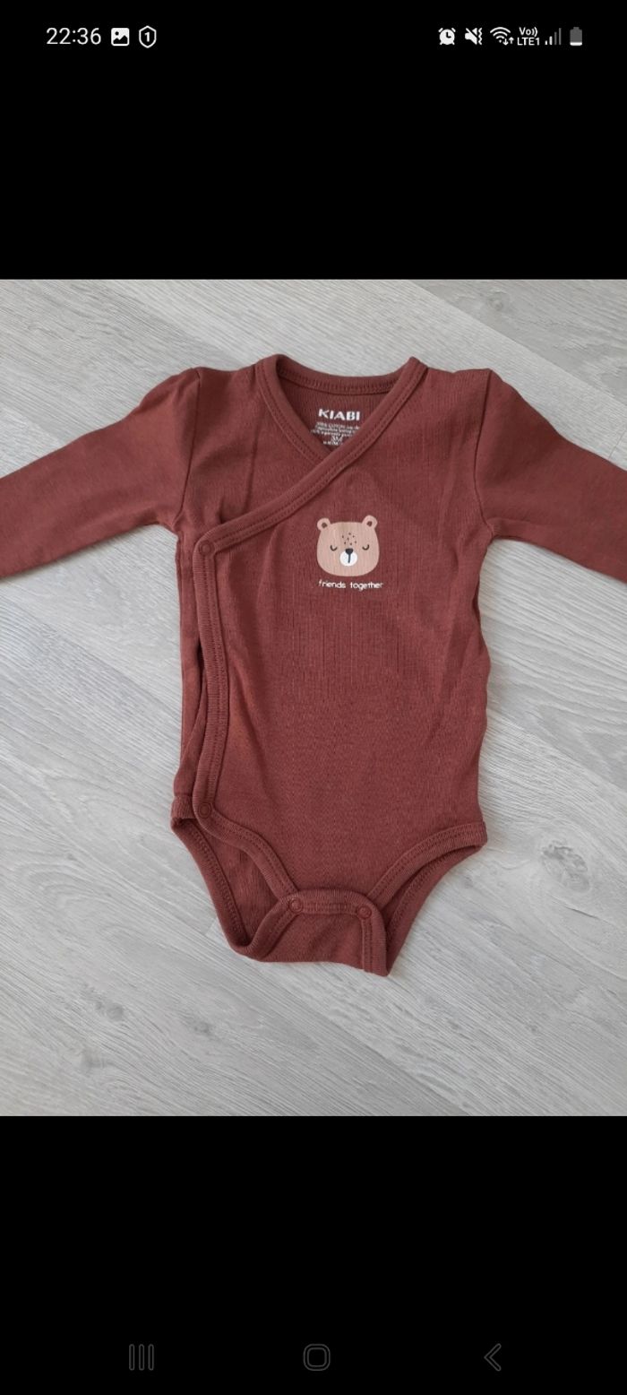 Lot 3 bodies manches longues 3 mois - photo numéro 5