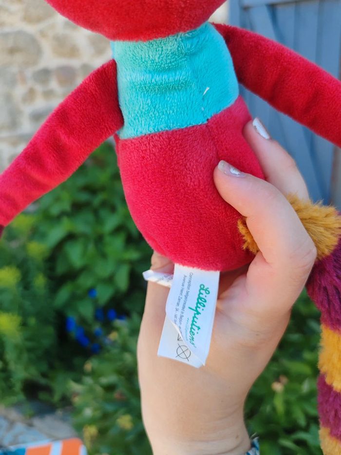 Peluche lémurien - liliputiens - photo numéro 4