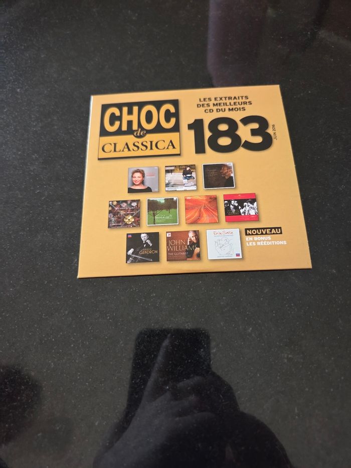 Lot de CD Choc de classica de 183 à 185