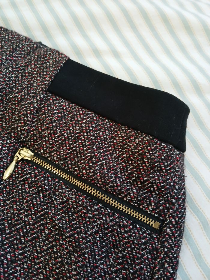 Jolie jupe chinée, taille 40 - photo numéro 4