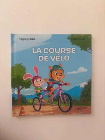 Livre la course de vélo