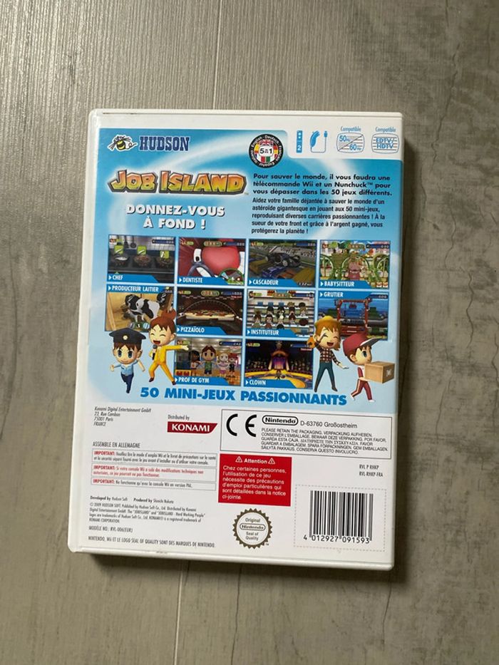 Job island jeu Wii - photo numéro 2