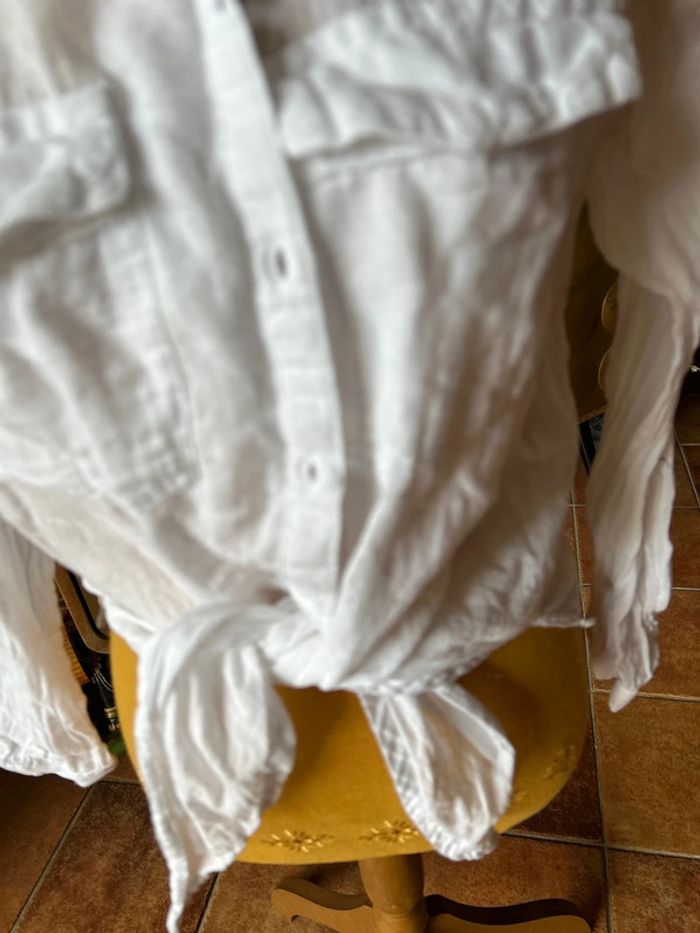 Jennyfer don t call me chemise blanche taille m - photo numéro 2