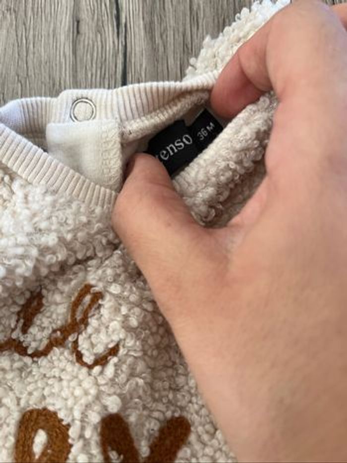 Pull bouclettes wild baby 3 ans - photo numéro 3