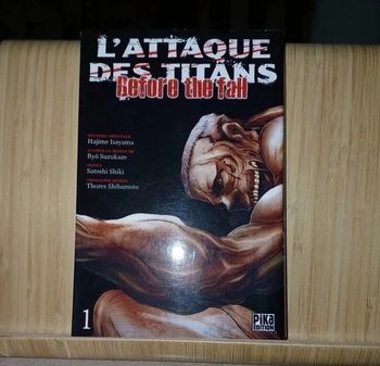 Manga L'attaque des titans - Before the fall - Volume 1