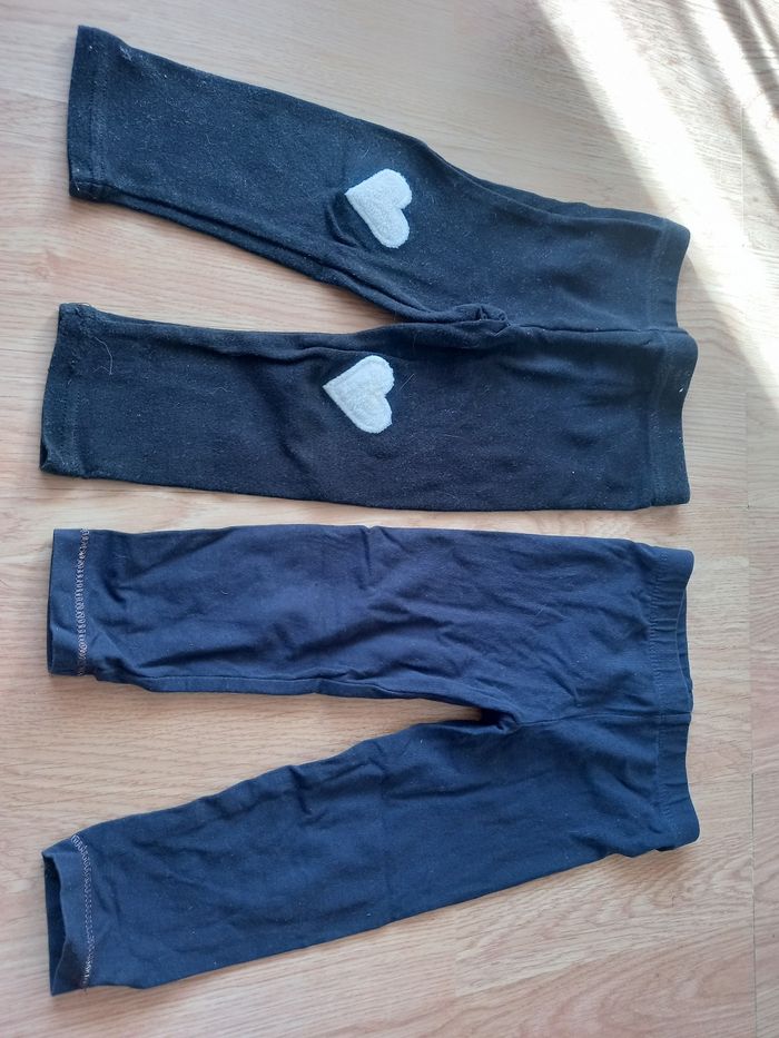Lot de 2 leggings