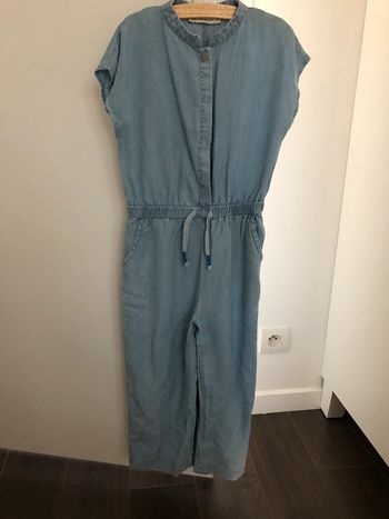 Combinaison fille jeans léger 5 ans