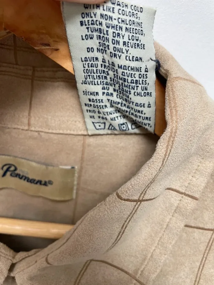 Penmans Vintage shirt brown Mens XXL - photo numéro 7