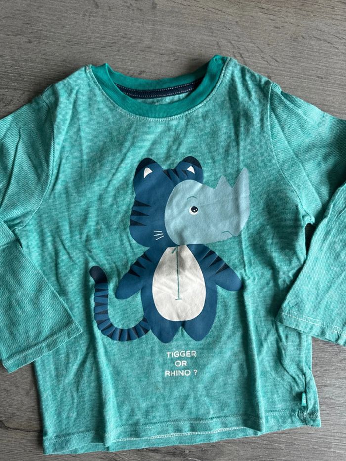 T shirt manches longues obaibi 23 mois - photo numéro 2