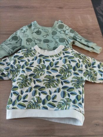 Lot de 2 pull tape a l oeil 3 mois