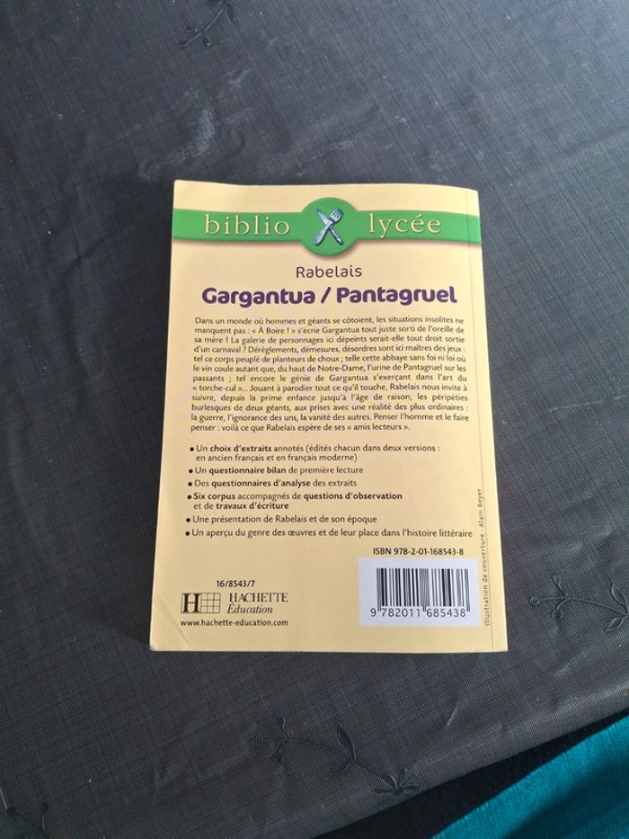 Gargantua, Pantagruel

Livre de François Rabelais - photo numéro 2