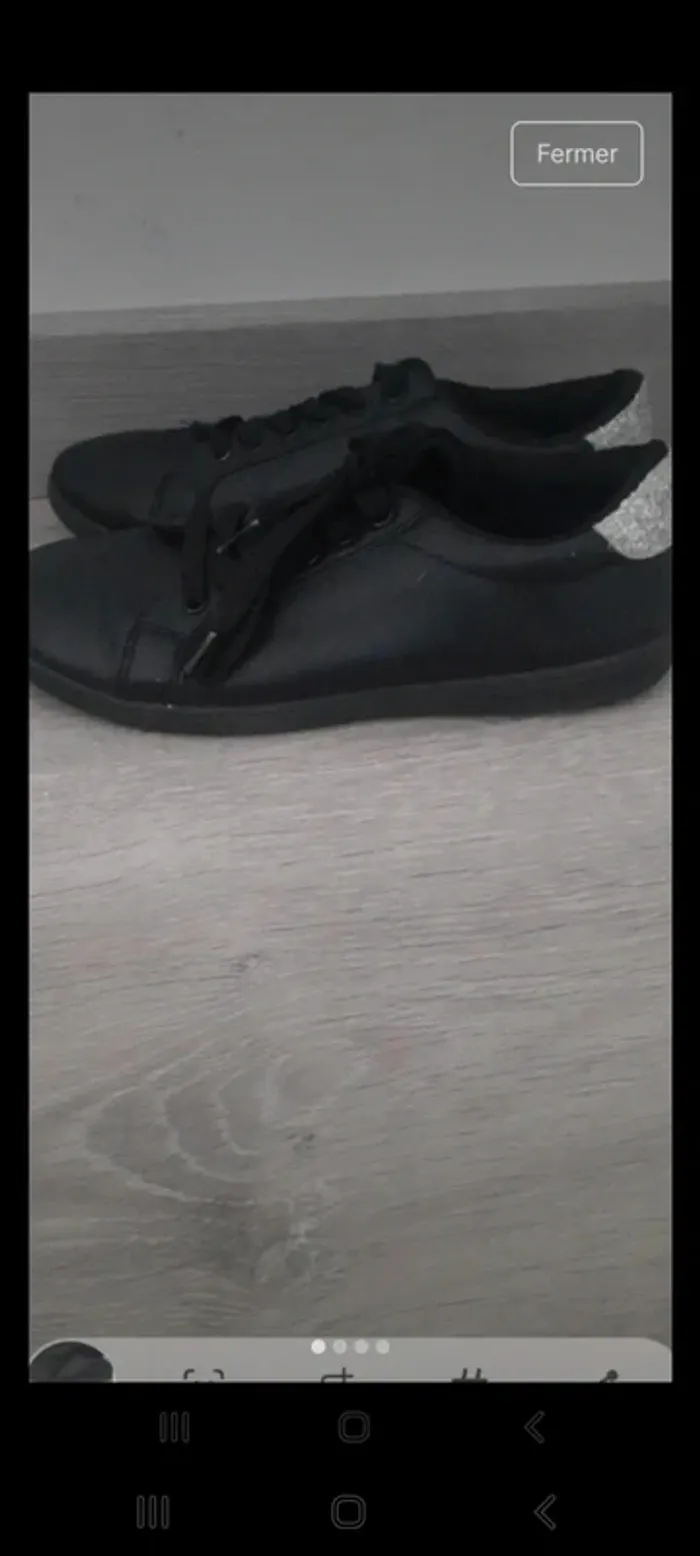 Baskets basses gémo 37 tbe