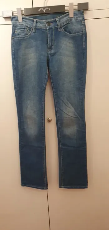Mango Jean bleu Modèle Claudia