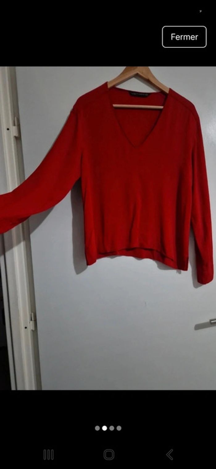 Chemise zara rouge - photo numéro 2
